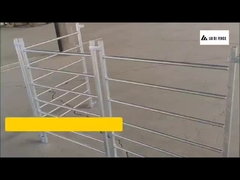 Panel de cercas de ganado de tuberías galvanizadas soldadas 8FT