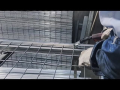 50mm*100mm Rejas Temporales Soldadas Instalaciones de Arquitectura Urbana Canadá