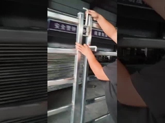 Cercas de malla de alambre revestida con polvo galvanizado 8FT Cercas de malla expandida para prosio