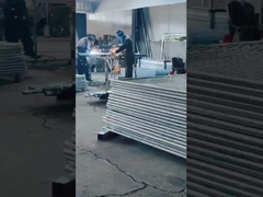 Recinto temporal de malla de diamantes 6x10 pies Recinto con enlace de cadena extraíble