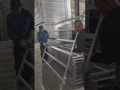 5FT paneles de pantalla metálicos decorativos al aire libre a prueba de agua personalizados