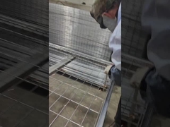 Cercas de enlace de cadena galvanizadas 6x12 Panel de cercas temporales de construcción