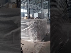 Cercas de acero de 3 mm galvanizadas de visión clara