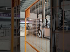 Seguridad Verde PVC cercas temporales cercas de seguridad galvanizadas al aire libre