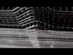 Protección de curvas galvanizadas de alta velocidad 358 cercas cercas antiascensión de PVC con pico