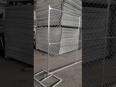 Cercas temporales de metal