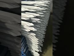 2.0M longitud de la piscina de acero tubular cerca fácil de instalar y mantener Negro o opción de color personalizado