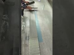 Diamante agujero SS304 de acero inoxidable de alambre de cuerda de malla para la luz proteger