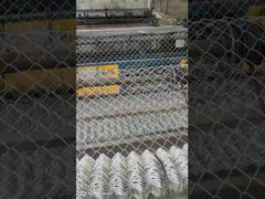 15M Chain Link Wire Mesh Valla de galvanizado por inmersión en caliente Rollo de diamante