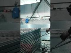Ver mercado de Canadá 6' X10'ft sitio de construcción temporario cerco galvanizado demostración