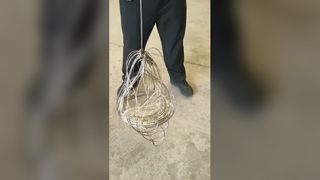 Malla de alambre de acero inoxidable duradera para jaulas