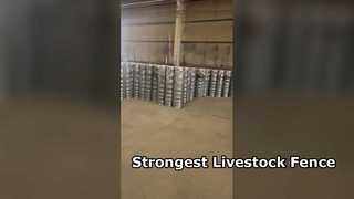 Valla fuerte para ganado y caballos