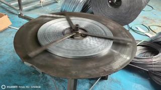 Bobina de envoltura plana de alambre de afeitar de alta seguridad de 450 mm