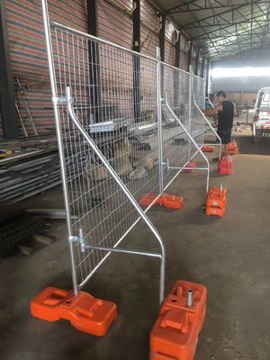 Mobile Portable Temporary Fencing Iron Steel Temporary Security Fencing Australia Standard