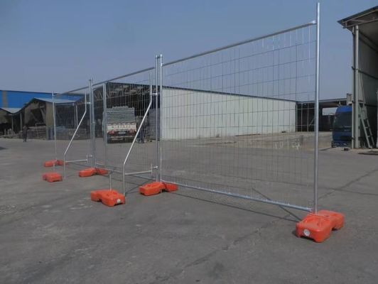 Galvanized Removable Temporary Fence Welded Wire Mesh Fence Panel 2400x2100MM