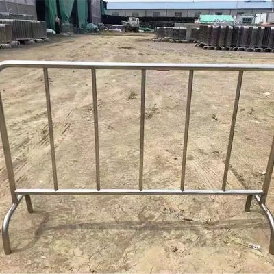 Metal Crowd Control Barriers 1.2M Galvanized Crowd Control Barricade
