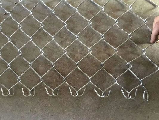 10M Galvanized PVC Coated Chain Link Fencing For Garden Fence