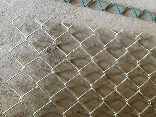 6ft Hot Dipped Galvanized Chain Link Wire Fence Mesh Park Security Fencing