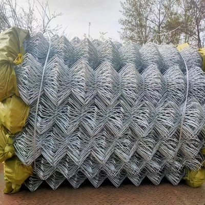 6ft Hot Dipped Galvanized Chain Link Wire Fence Mesh Park Security Fencing