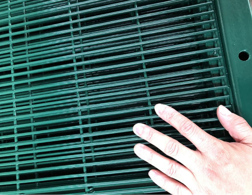 358 Anti-Climb Security Fence 5ft PVC Coated Welded Fence Panel