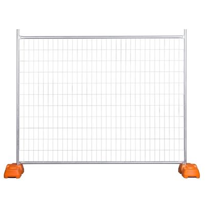 Galvanized Removable Temporary Fence Welded Wire Mesh Fence Panel 2400x2100MM