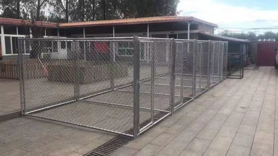 10' Large Animal Dog Cage Kennel Hot Dipped Galvanized Chain Link Kennel