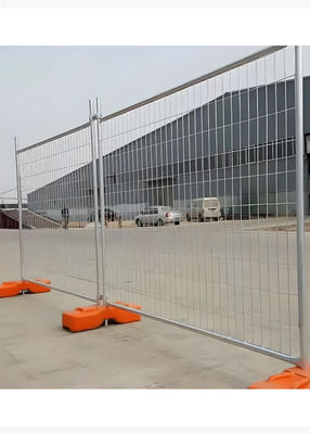 Removable Outdoor Temporary Fencing Construction Site Security Fencing Size 2100x2400mm