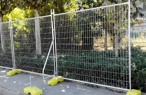 2.1x2.4m Construction Temporary Fence Panels Galvanized Easy Assembled Australia Standard