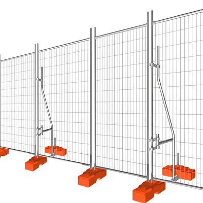 Mesh Temporary Fencing Galvanized Welded Wire Fencing New Zealand Standard