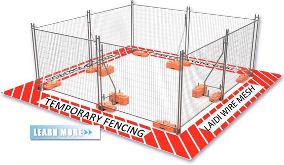 7ftx8ft Construction Site Temporary Fence Panels Australia Standard