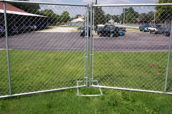 America Galvanised Temporary Fencing 6x8ft Temporary Chain Link Fence Panels