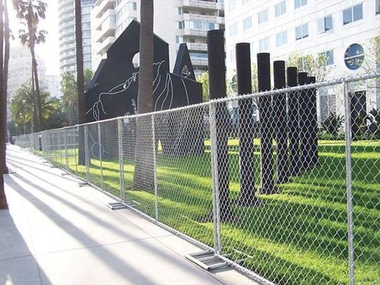 2.1x2.4m Construction Temporary Fence Panels Galvanized Easy Assembled Australia Standard