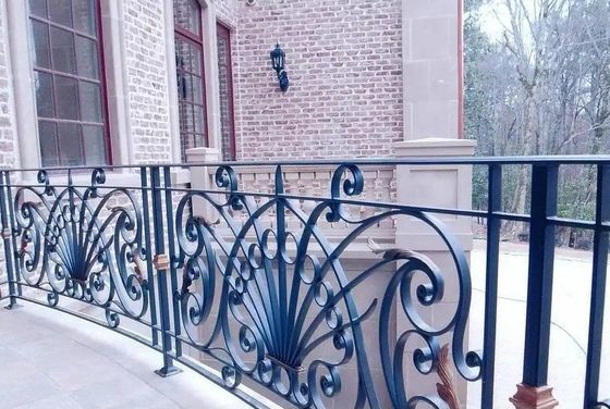 European Style 1.8M Tubular Steel Fence Security Metal Palisade Fence Panels