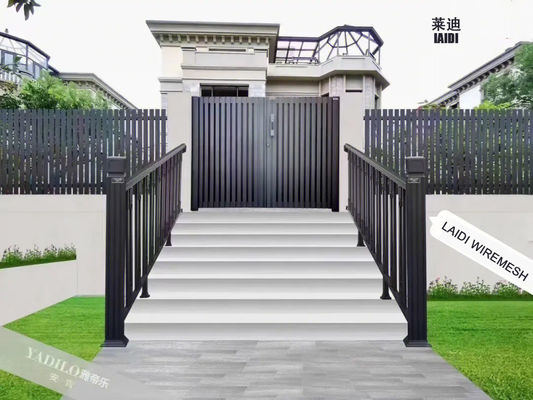 Waterproof 5FT Tubular Steel Fence Gate Welding Steel Matting Fence