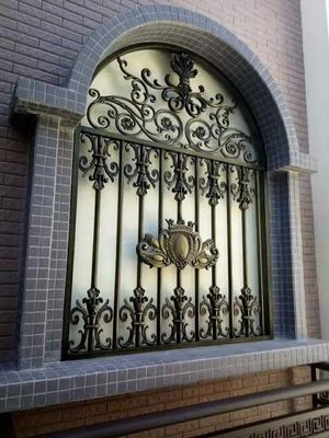 European Style 1.8M Tubular Steel Fence Security Metal Palisade Fence Panels