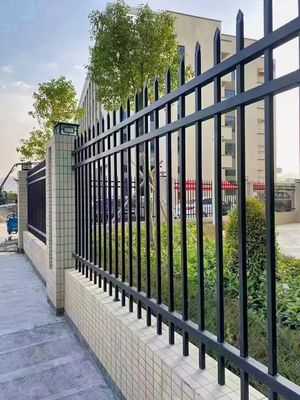 1.5M Hot Dipped Galvanized Metal Steel Fence Tubular Picket Fence