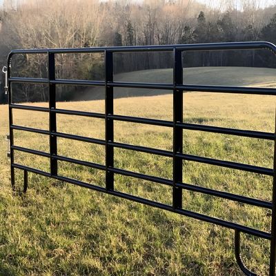 5 Rails Livestock Panel Fence Steel Horse And Cattle Fence Horse Sheep Stockyard