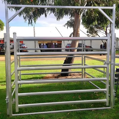 1.1M X 2.1M Sheep Yard Panel Galvanized Welded Metal Cattle Panel Fence
