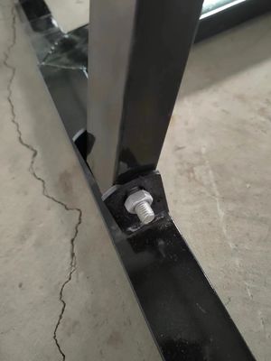 Black Folding Explosion Proof Barrier 1.5M Concert Crowd Barriers