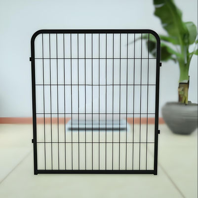 6pcs Folding Portable Metal Dog Playpen Puppy Outdoor Fence Kennel