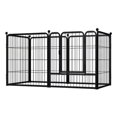 Puppy Pet Dog Play Kennel Foldable Steel Wire Dog Fence Panels