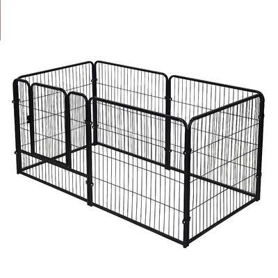 Puppy Pet Dog Play Kennel Foldable Steel Wire Dog Fence Panels