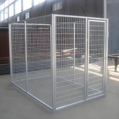 1.5x2M Easy To Install Galvanized Outdoor Dog Kennel Metal Dog Cage