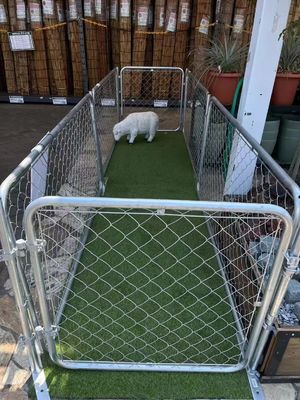Dog Fence With Wire Mesh Durable And Easy-To-Install Outdoor Enclosure For Canine Comfort And Security