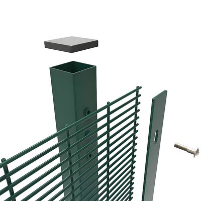 Secure Wall Anti-Climb Security Fence 1.5M Welded Mesh Security Fence With Y Post