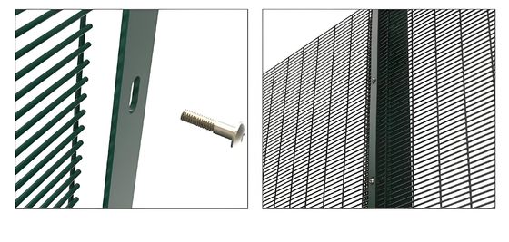 Secure Wall Anti-Climb Security Fence 1.5M Welded Mesh Security Fence With Y Post
