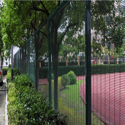 6ft Hospital Security 358 Anti Climb Fence Welded Powder Coated Steel Fence