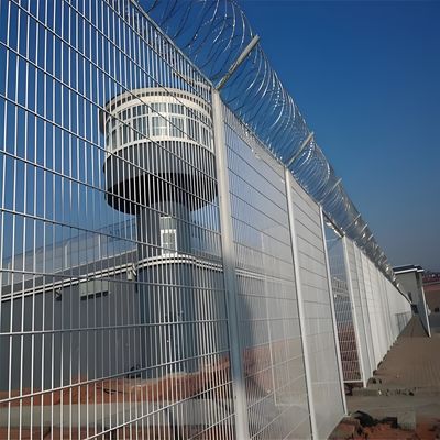 Clear View Anti Cut Anti Climb Fence 358 Anti Theft Waterproof