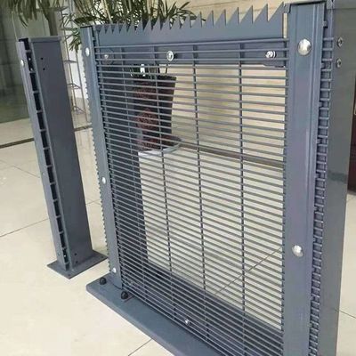 6ft Hospital Security 358 Anti Climb Fence Welded Powder Coated Steel Fence