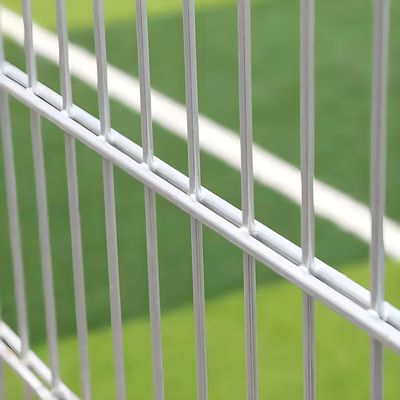 2D Twin Wire Galvanized Security Fence Double Steel Welded Wire Mesh Fence Panels
